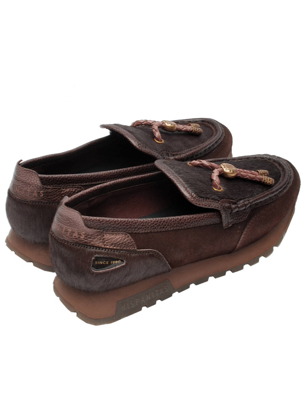 Mocassino Donna Hispanitas 265128 Velour Espresso Ai26