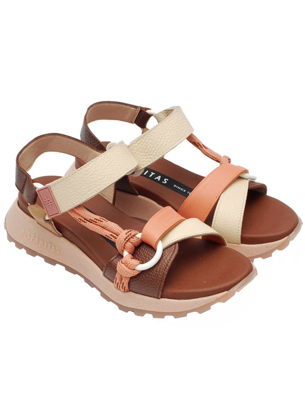 Sandali Sportivi Donna Hispanitas 264869 Avellana Coral Pe26