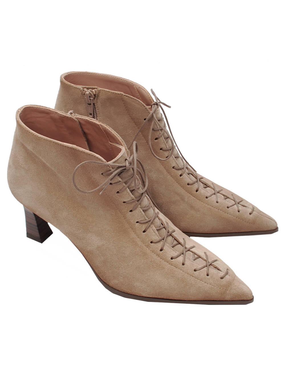 Tronchetto Donna Hispanitas 264960 Velour Castoro Ai26