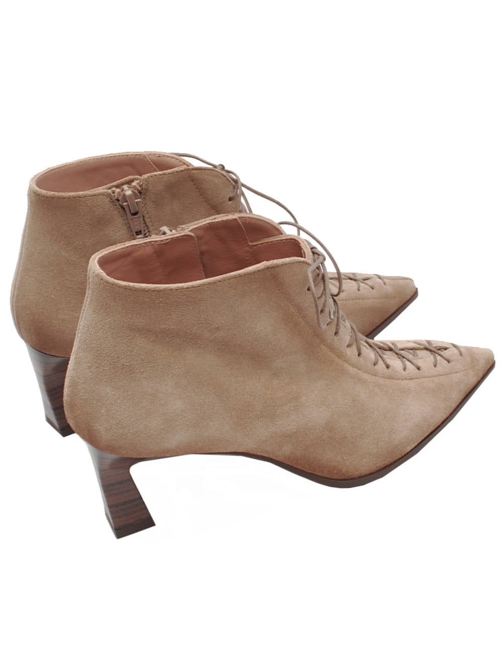Tronchetto Donna Hispanitas 264960 Velour Castoro Ai26