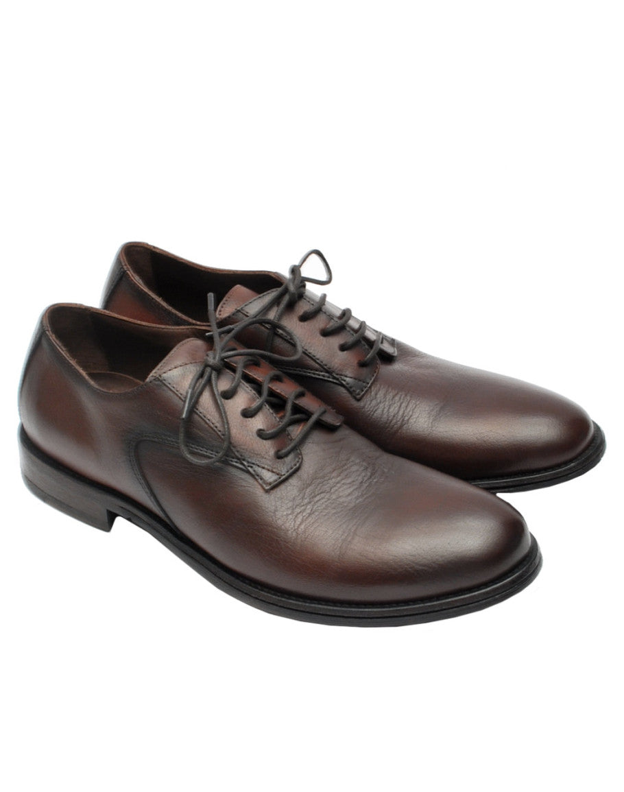 HUNDRED SCARPA ALLACCIATA 865-04 MARRONE PE23