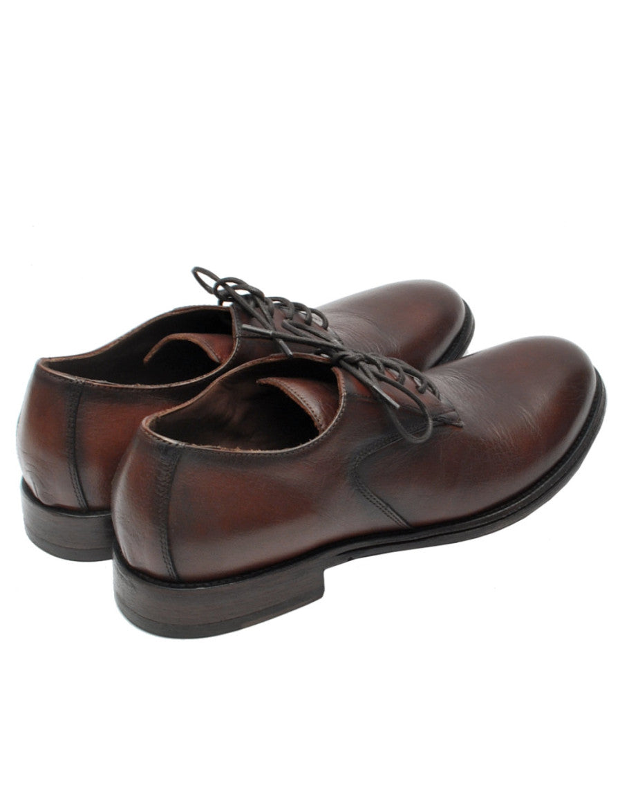 HUNDRED SCARPA ALLACCIATA 865-04 MARRONE PE23