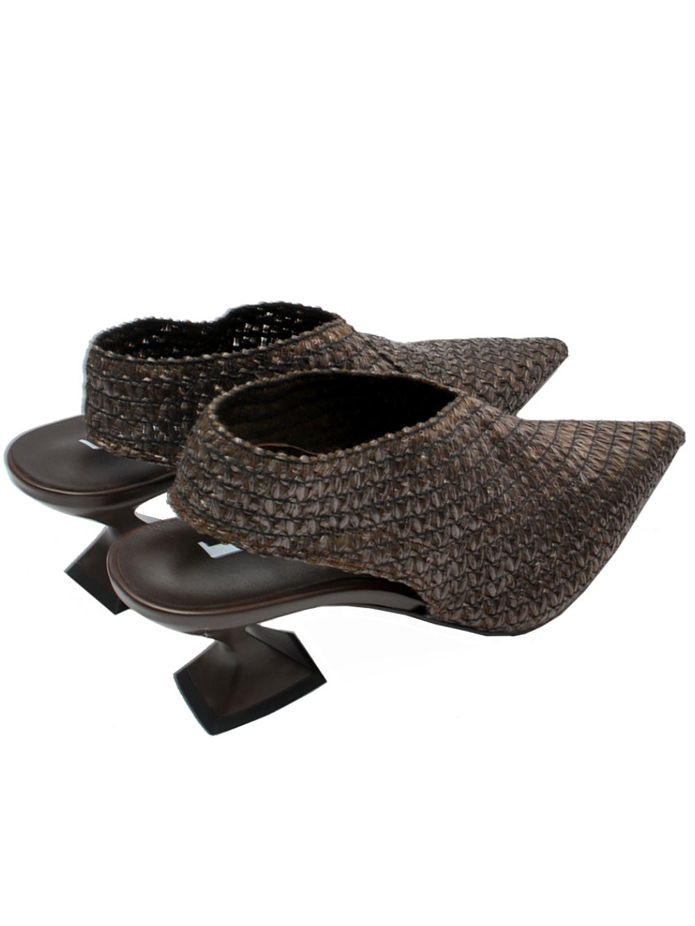 Slingback Donna Jeannot AJ651A Rafia Testa Moro pe26