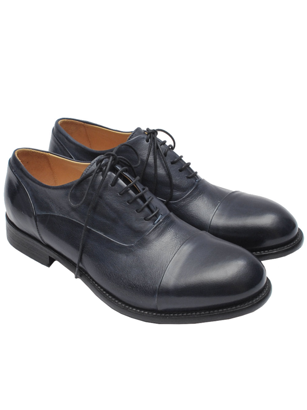 Scarpe Uomo JP David 36526/2 Vitello Blu Pe25 - Calzature Nucca