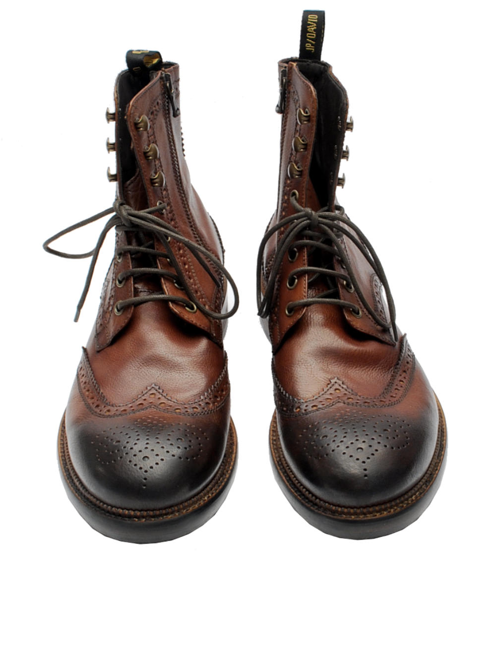J.P. David polacchino cuoio scuro 37340/1 ai25 - Calzature Nucca