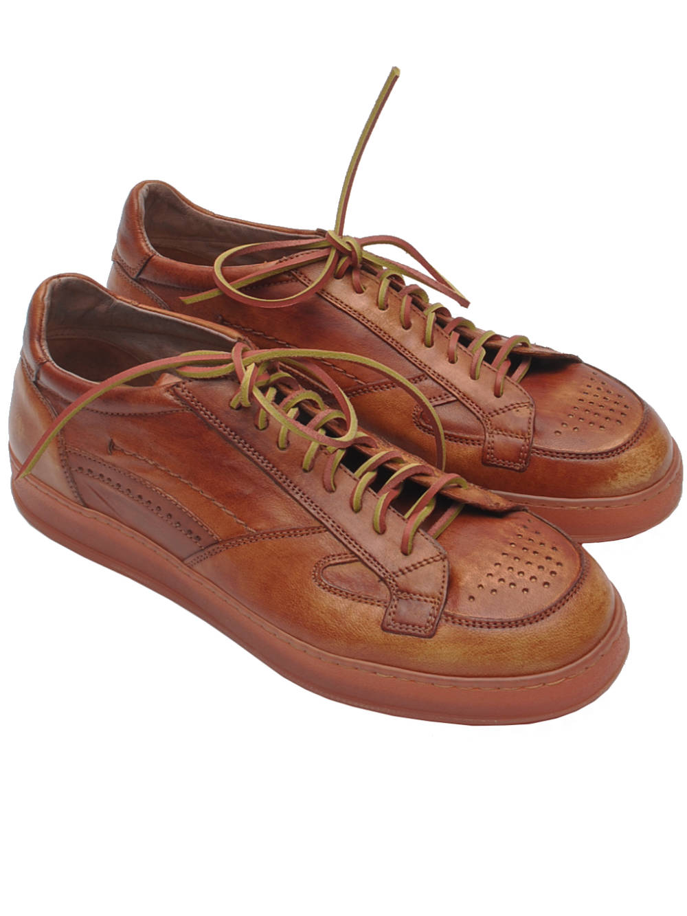 J.P. David Sneaker Tuffata Cuoio Scuro Asolo 1 Pe26