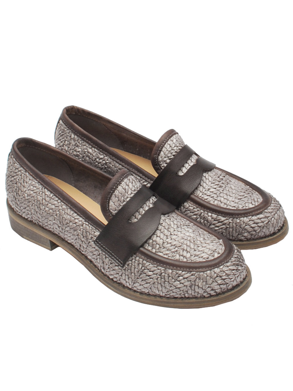 Juice mocassino raffia grigio m303m31 pe24