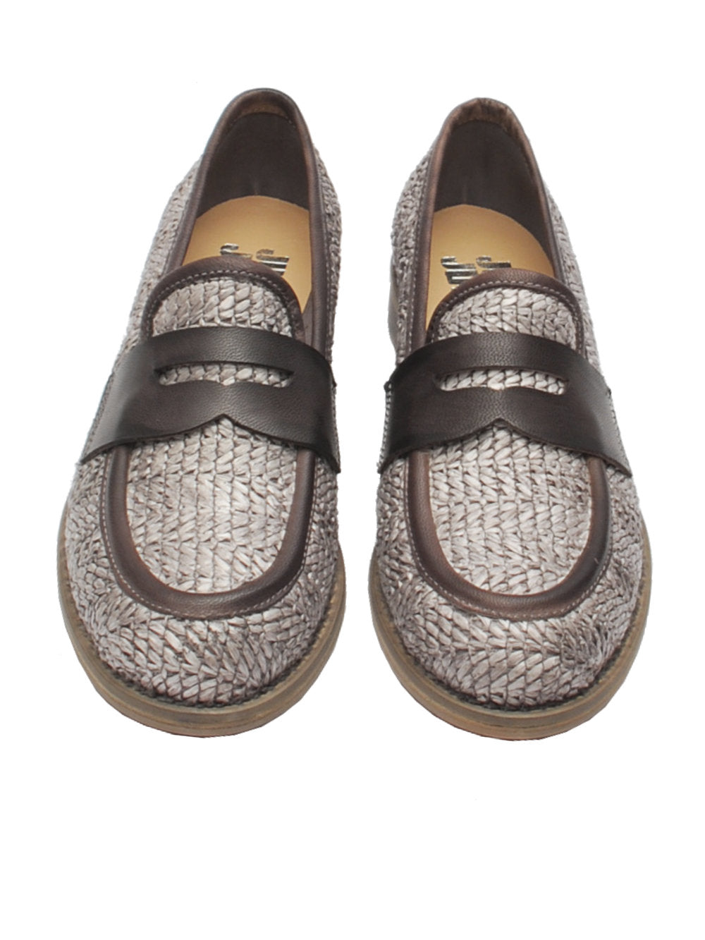 Juice mocassino raffia grigio m303m31 pe24