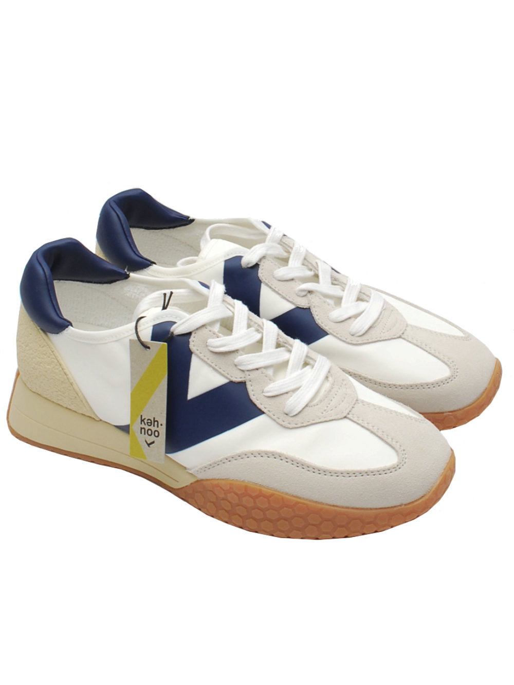 Kehnoo sneaker 9313 bianco e blu pe24