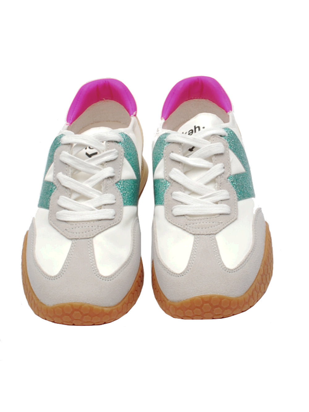Kehnoo sneaker white sky fuxia 9312 pe24