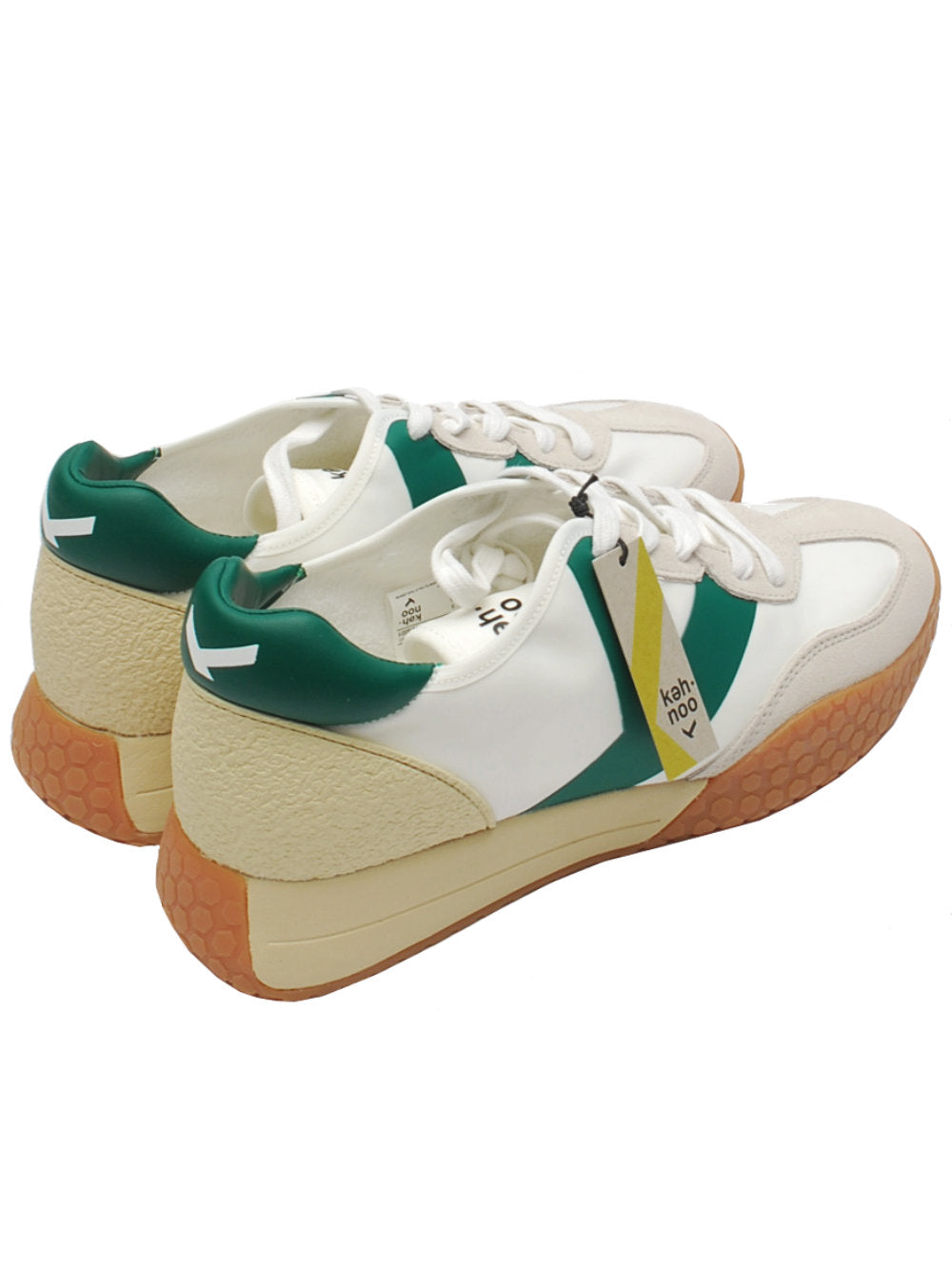 Kehnoo sneaker 9313 verde e bianco pe24