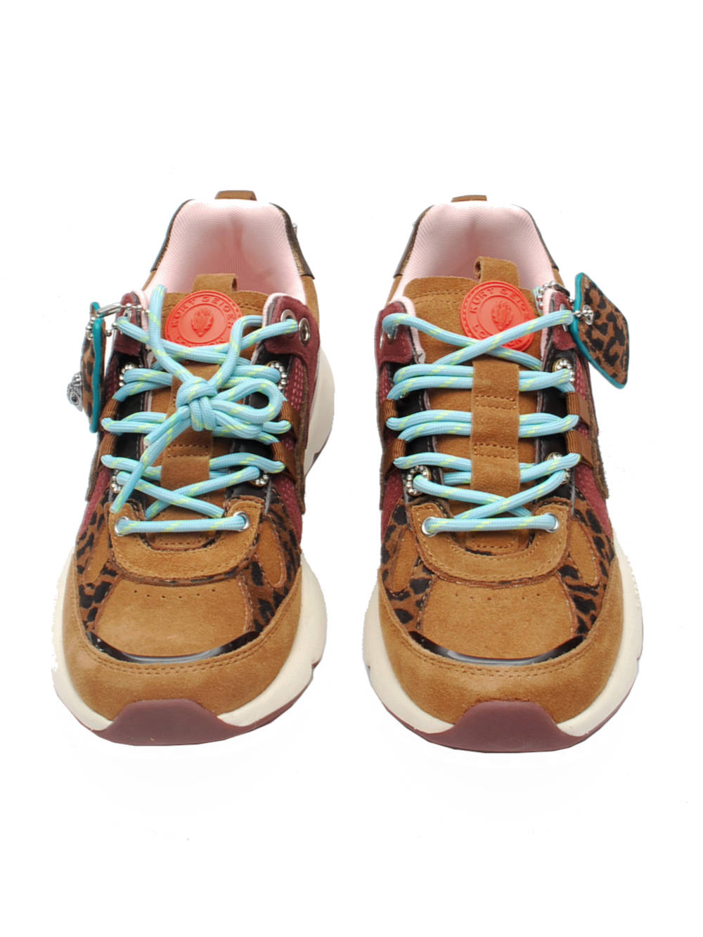 Sneaker Donna Kurt Geiger "Kurt Runner" - Multimateriale Brown ai25 - Calzature Nucca