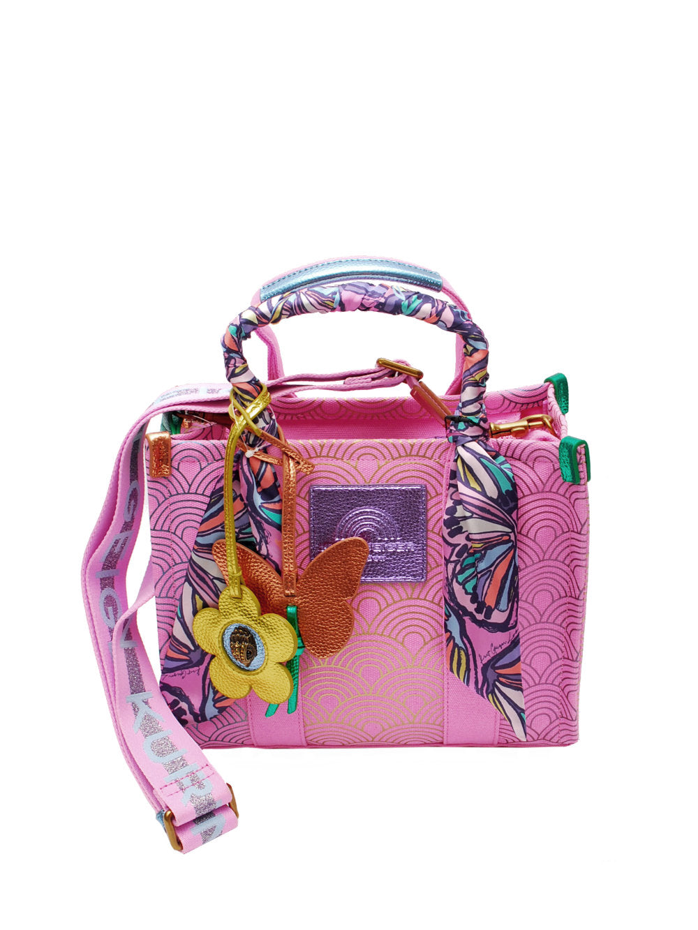 Kurt Geiger borsa Smal Southbank Tote 381 Tessuto Pink Pe26