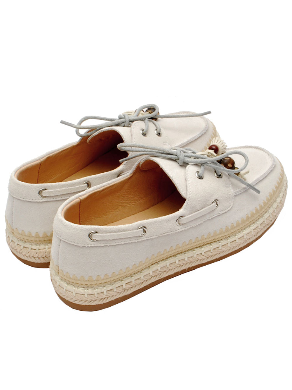 Barche Donna Lara Manni 483251 Camoscio Ghiaccio Pe26