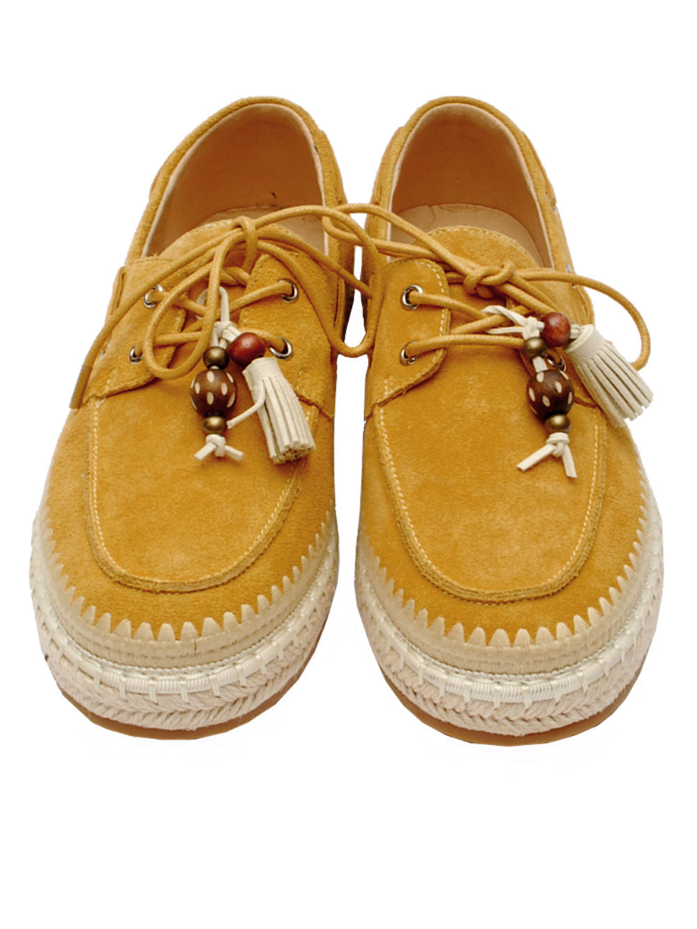 Barche Donna Lara Manni 483251 Camoscio Ocra Pe26