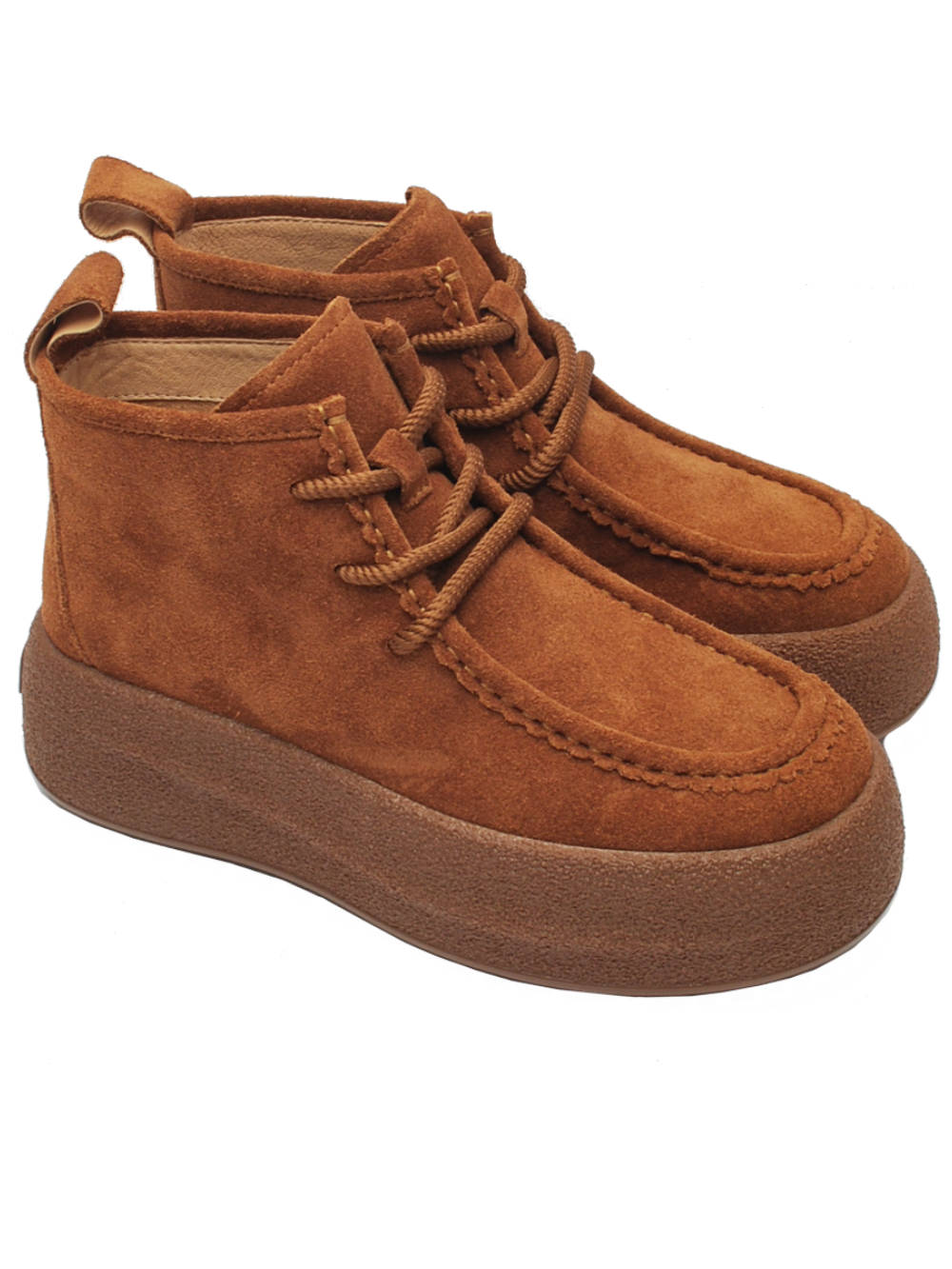 Polacco Donna Lara Manni 494401 Camoscio Marrone Ai26