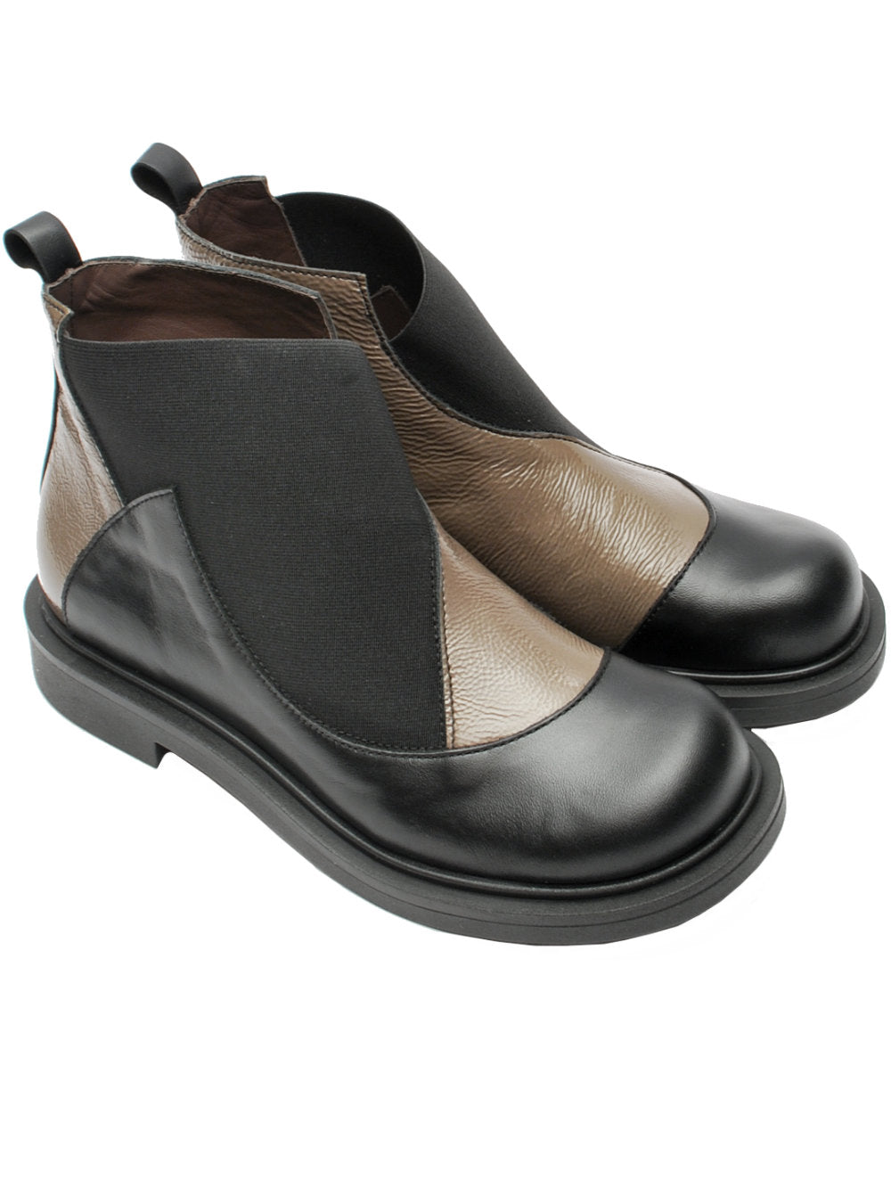 Le Bohemien Tronchetto R08 Nero Taupe Ai26