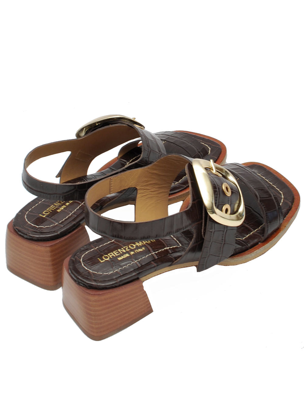 Sandalo Lorenzo Mari Mila 03 Cocco Testa di Moro Pe26