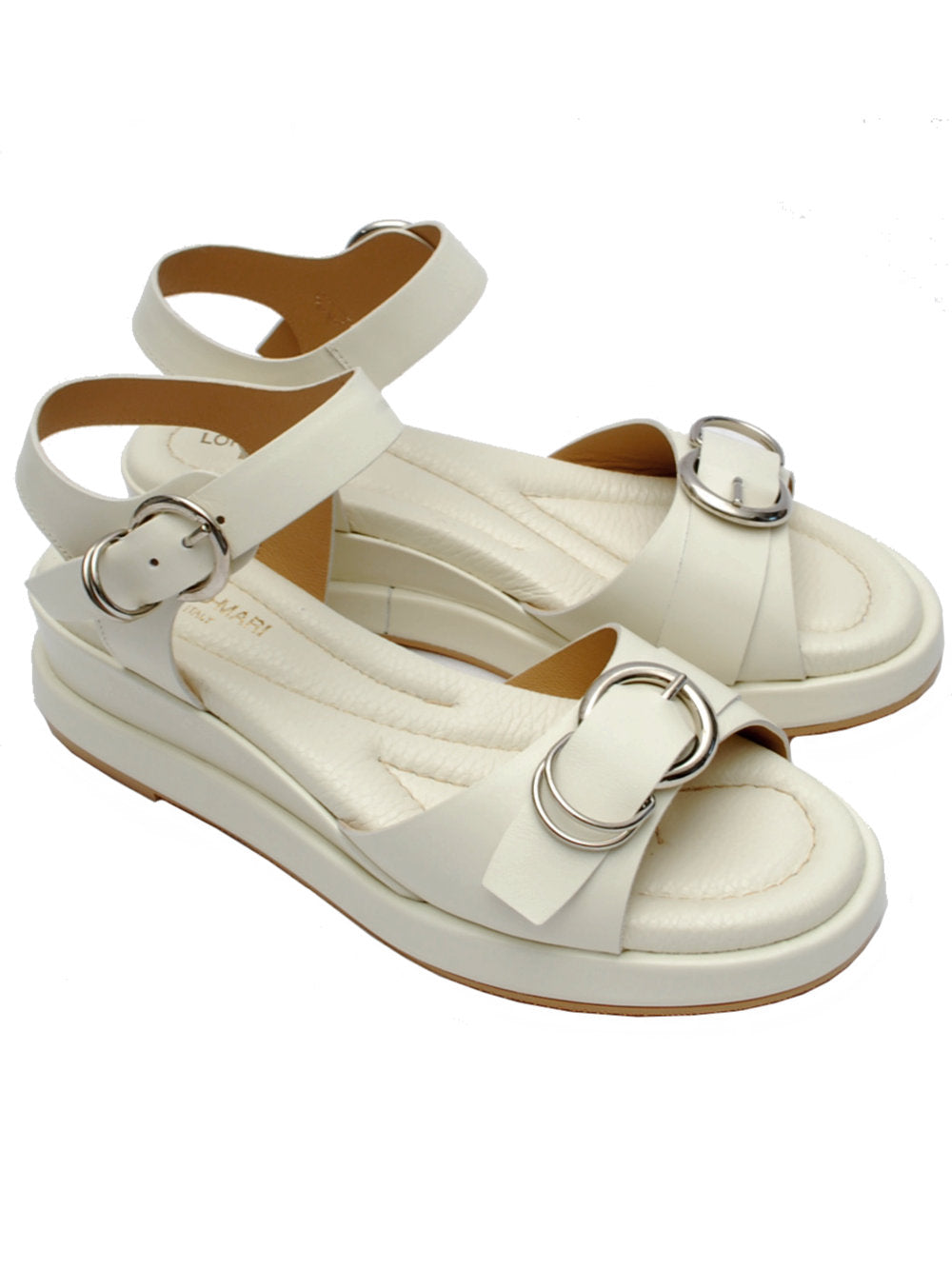 Lorenzo Mari Sandalo Petunia 11 Vitello Latte Pe26