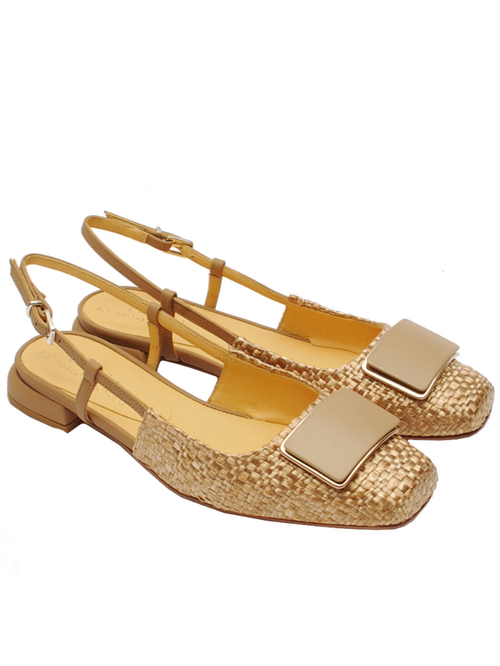 Midare chanel con accessorio 24 rafia oro pe24