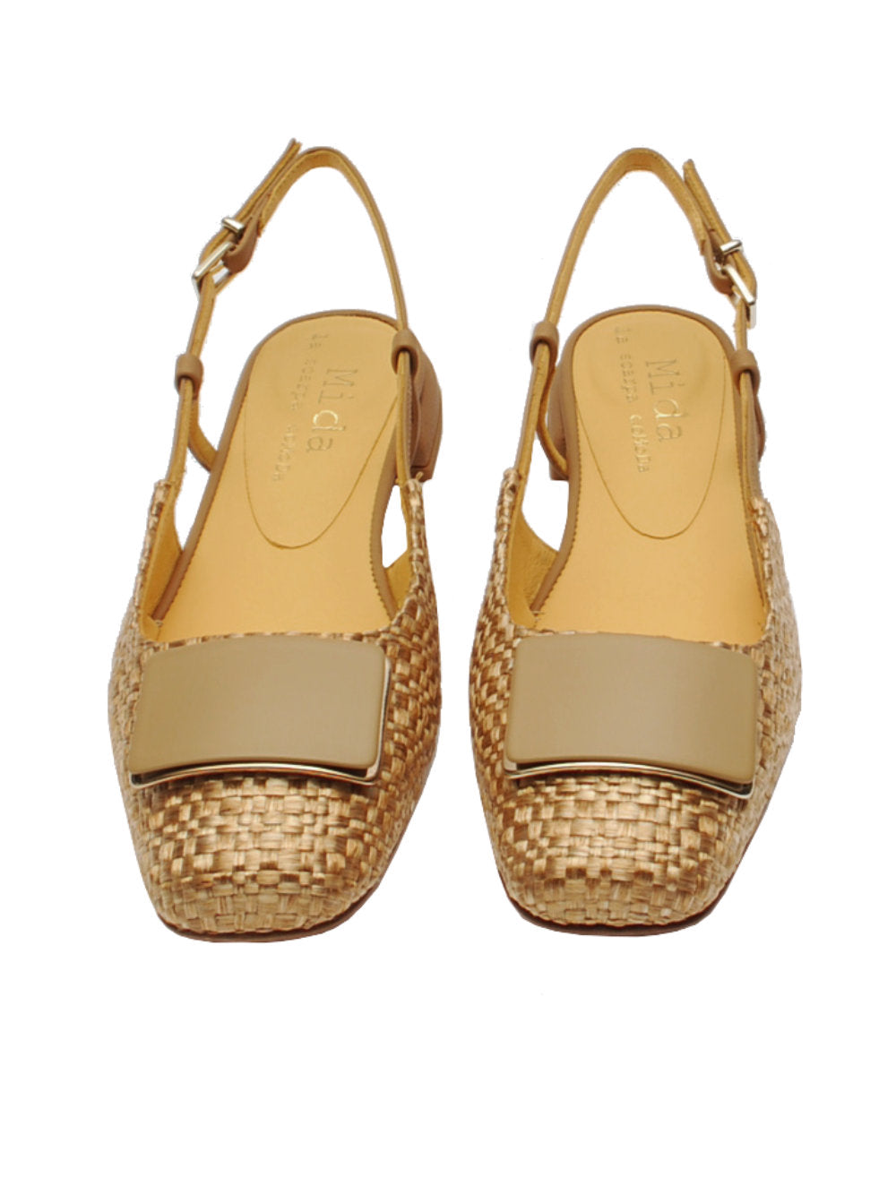 Midare chanel con accessorio 24 rafia oro pe24