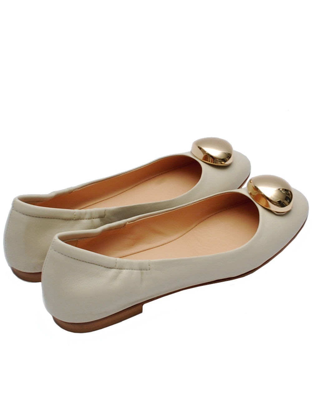 Ballerina Latte Midare 45 - Comfort Sacchetto Tacco 20 Pe25 - Calzature Nucca