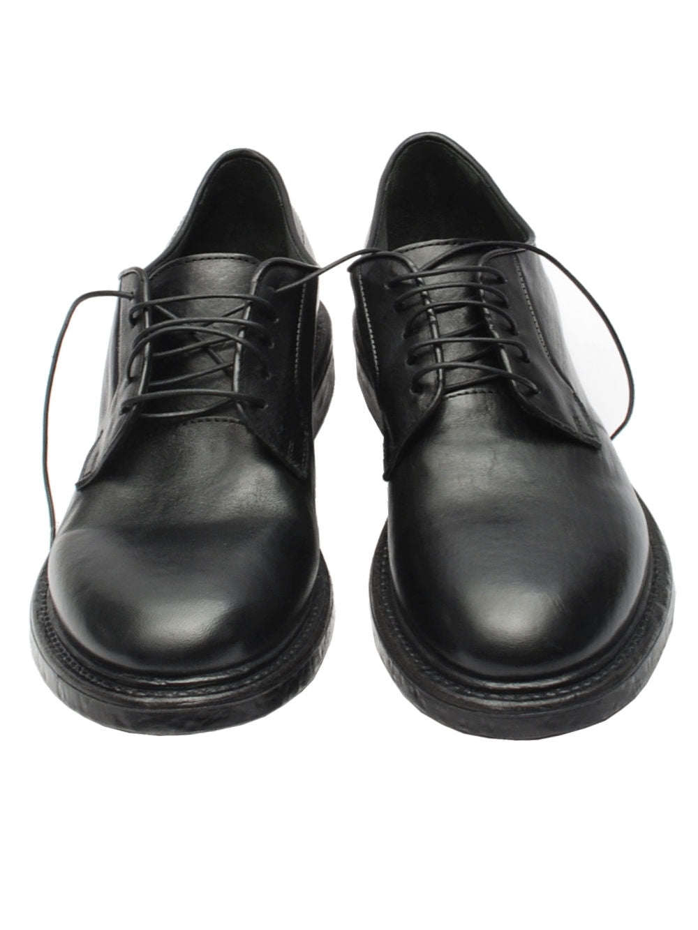 moma scarpa lacci nera 65303a