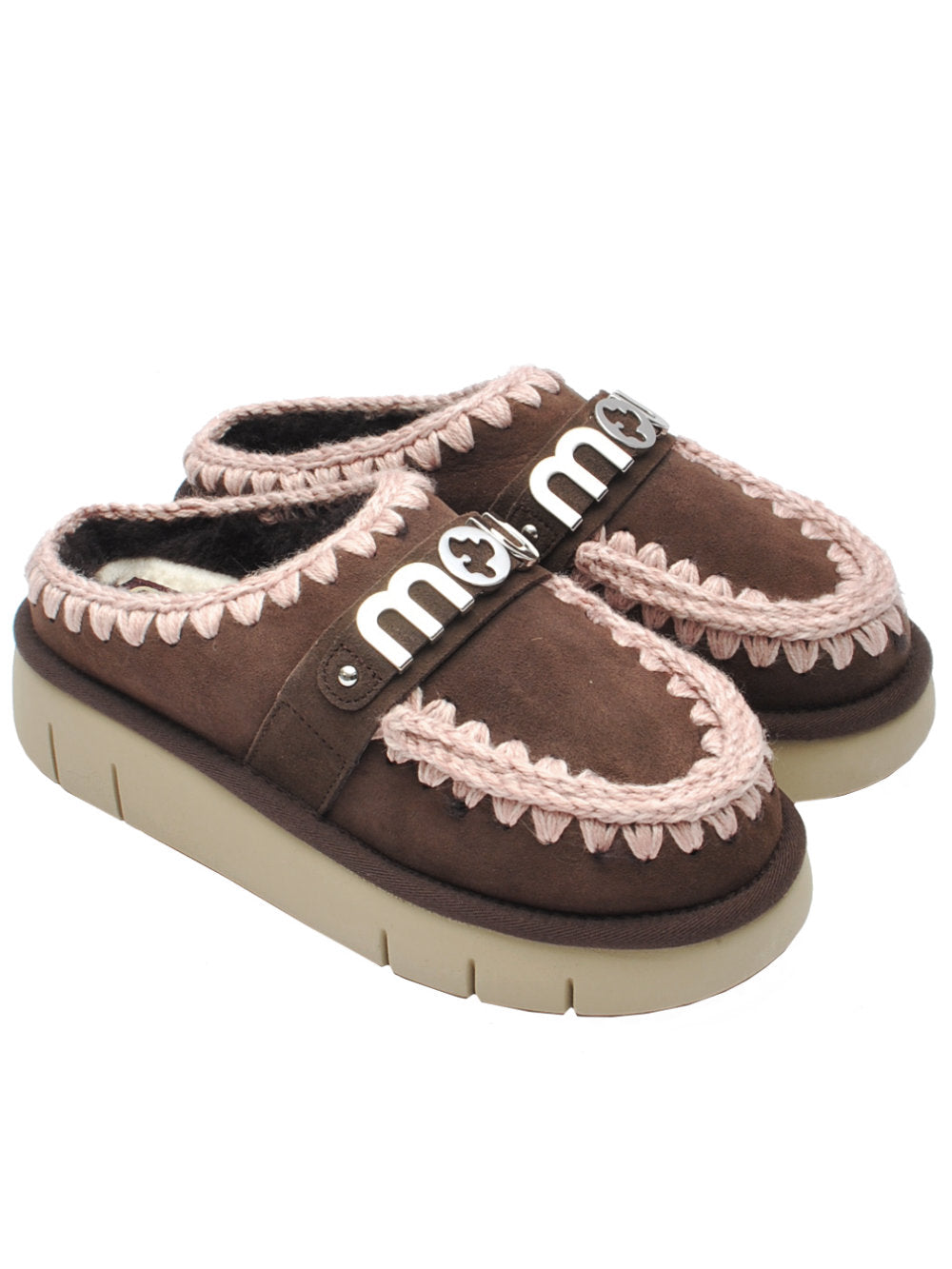 Sabot Donna Mou BOUNCE CLOG Mocha- ai25 Calzature Nucca