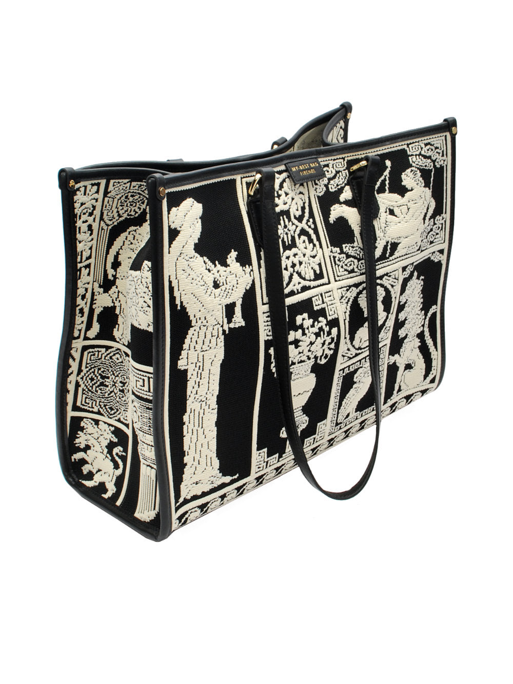 My Best Bag borsa Athena Agopa 2013 Black White pe26