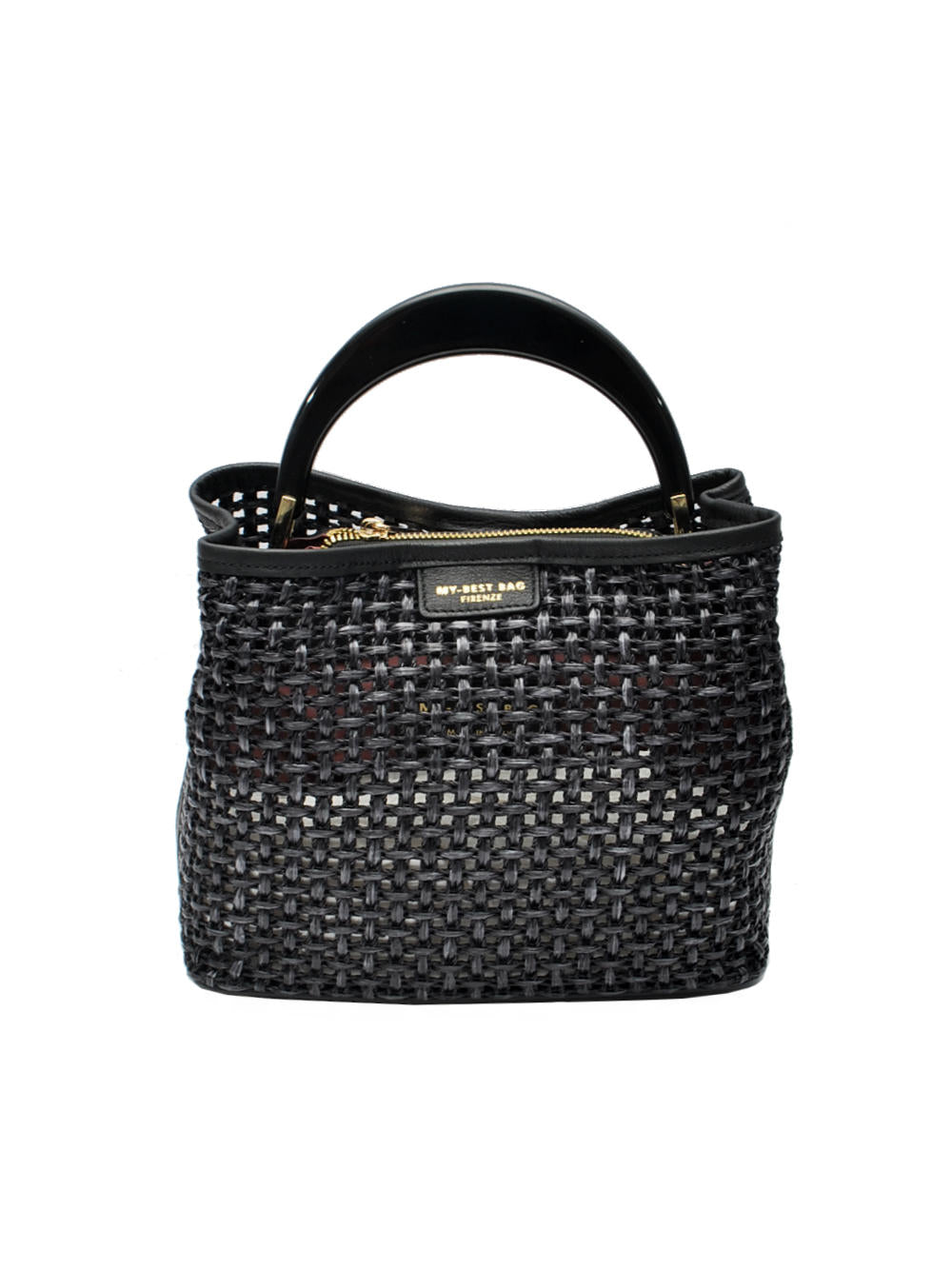 My best bag borsa Ingrid Tabru 2041 Rafia Nera pe26