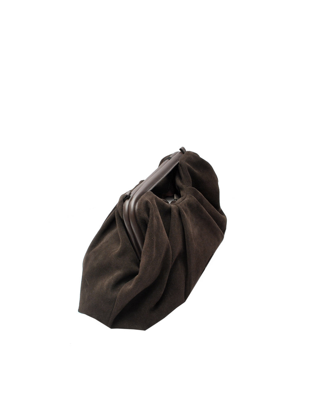 My Best Bag borsa Janine Suede 3026 Suede Dark Brown Ai26