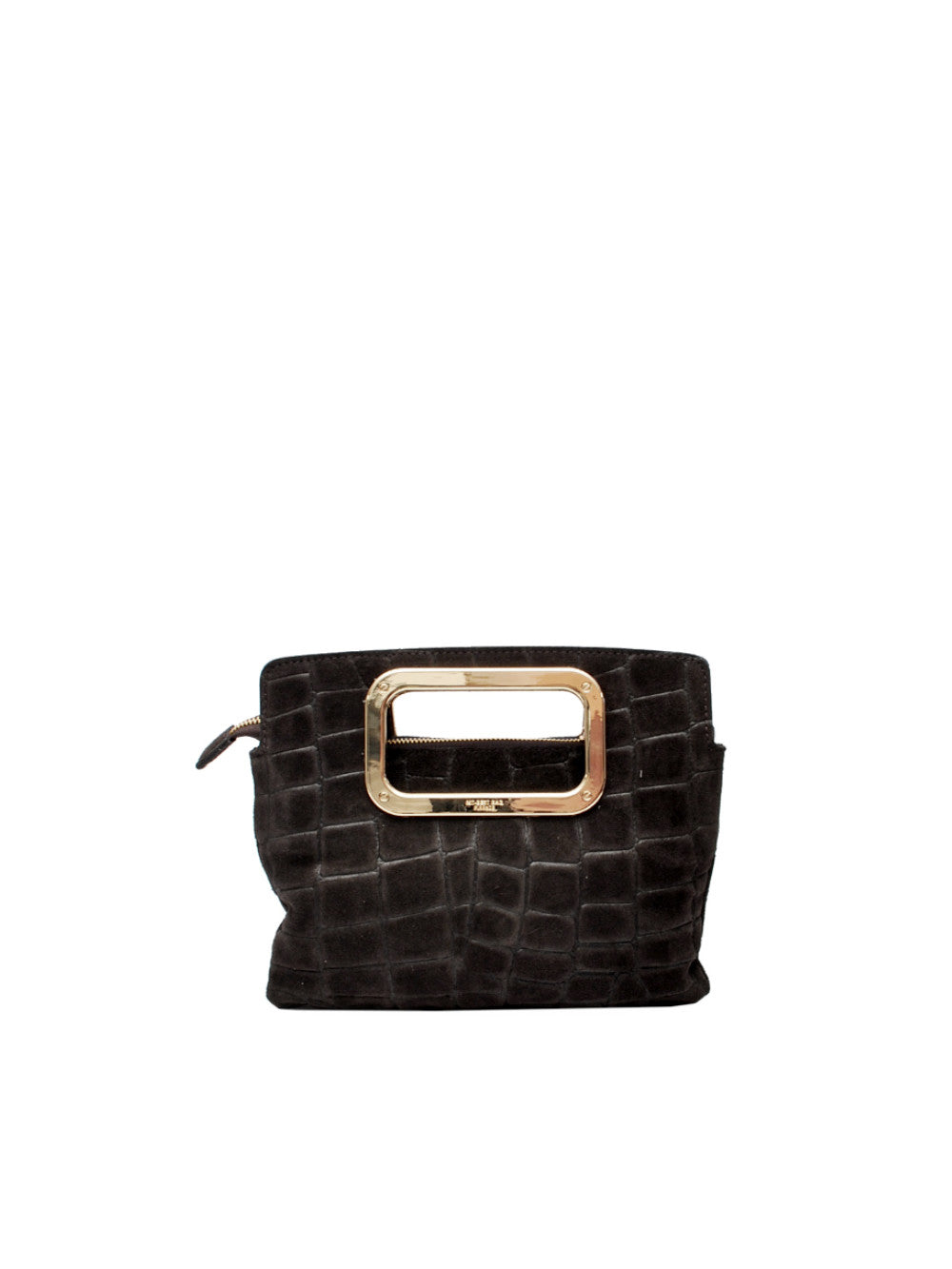 My Best Bag borsa Viktoria 3038 Croco Dark Brown Ai26