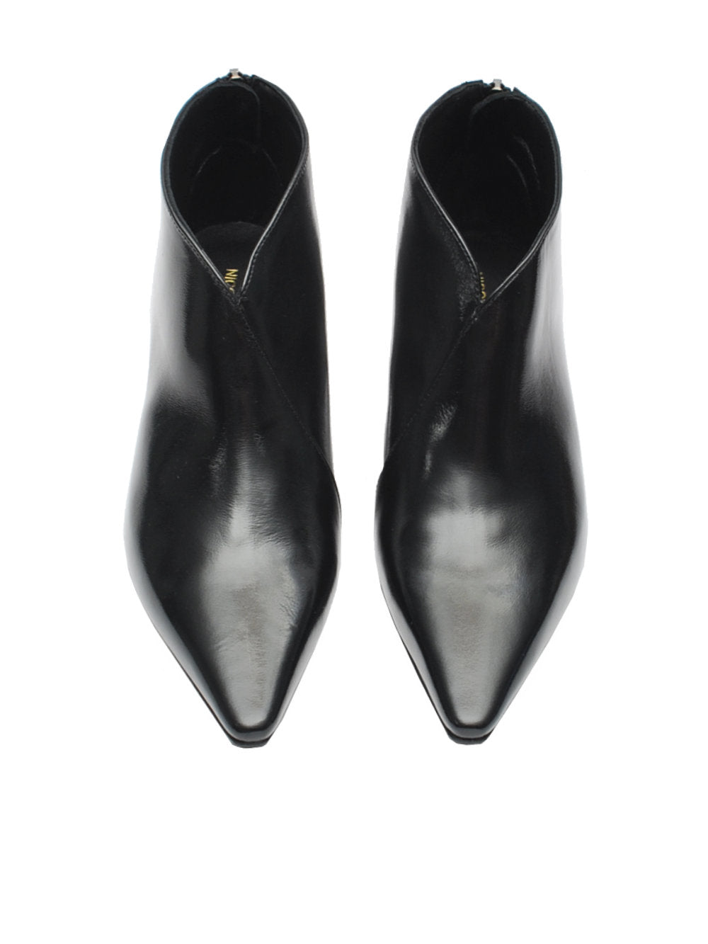 Scarpa Montante Nicole Bonnet 2790 - Tacco 5cm in Vitello Verlux Ai25 - Calzature Nucca