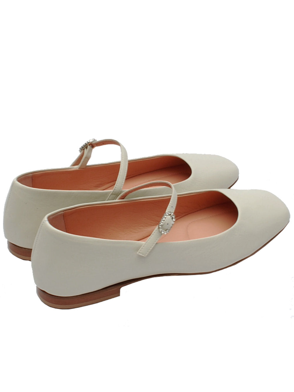 Oronero ballerina con cinturino pr2305 nappa crudo pe24