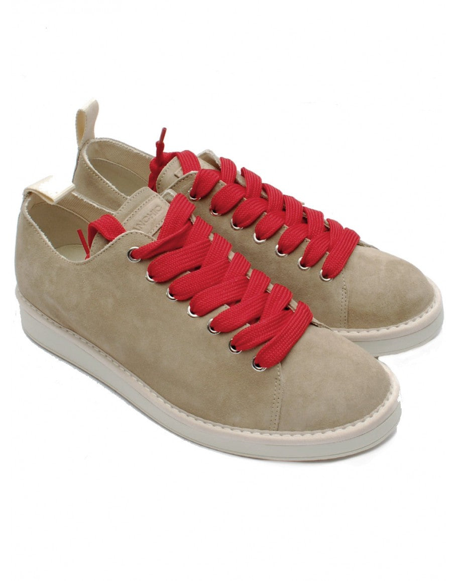 PANCHIC SNEAKER TAUPE RED P01M14001