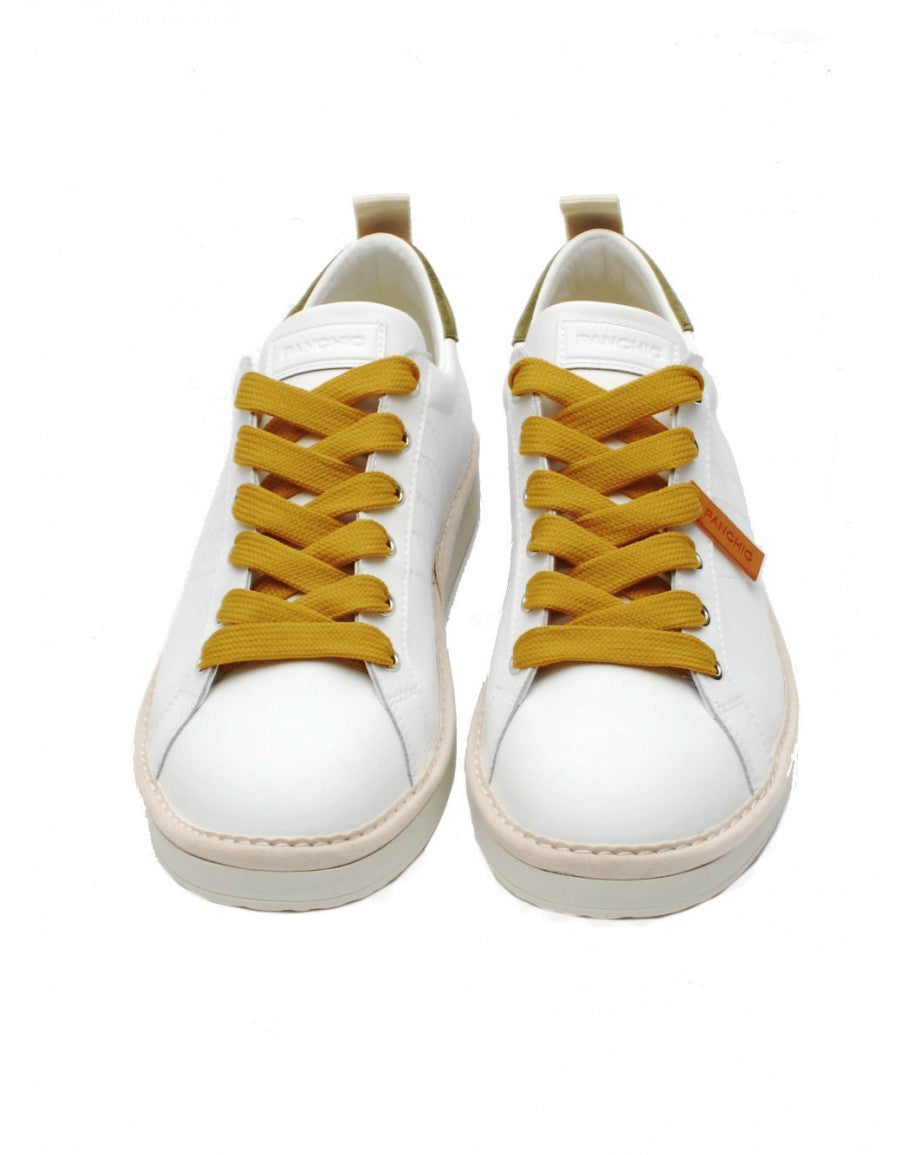 PANCHIC SNEAKER WHITE YELLOW SAGE P01M002