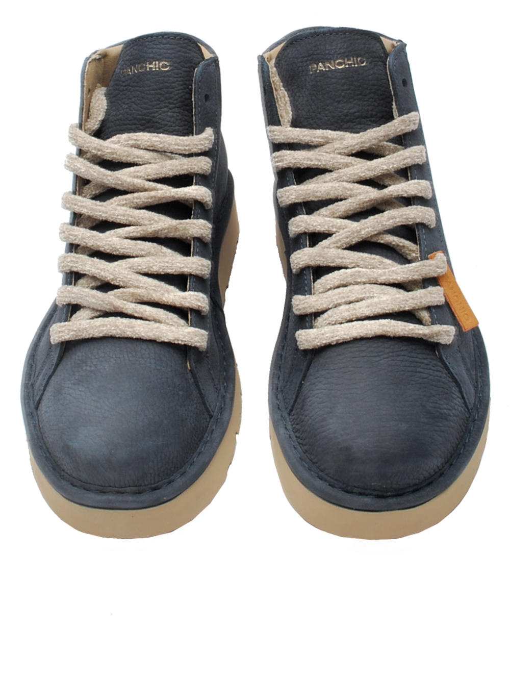 Polacchino Uomo Panchic P007 Ankle Boot - Nabuk Blue ai25 - Calzature Nucca