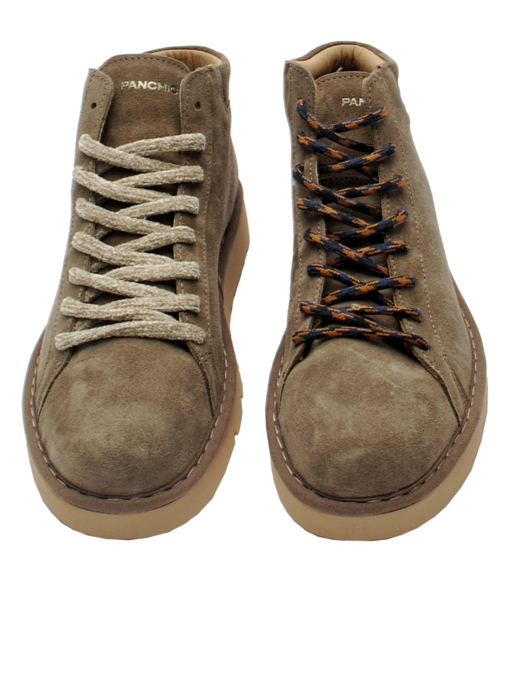 Polacchino Uomo Panchic P007 Ankle Boot - Suede Brown ai25 - Calzature Nucca