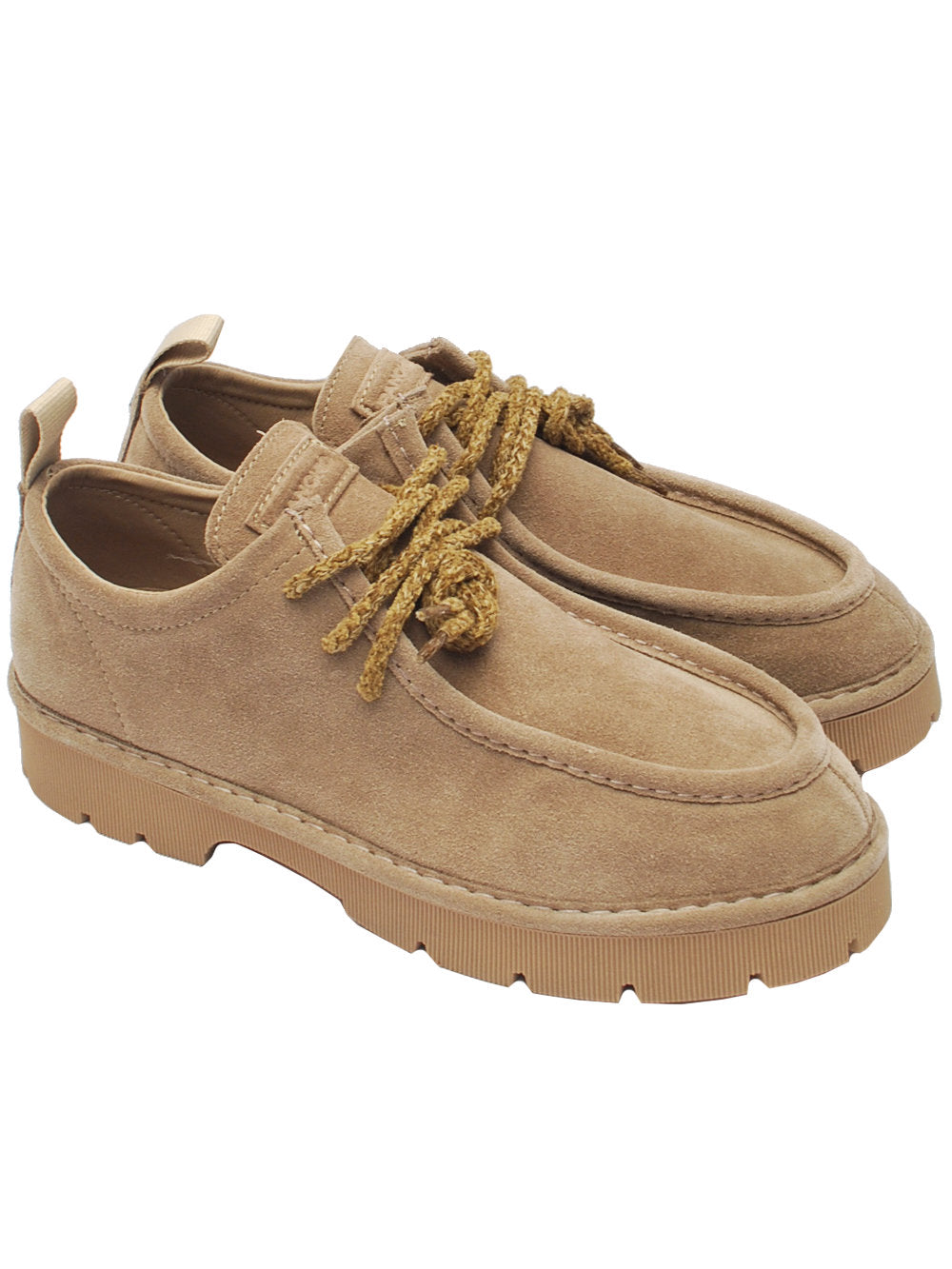 Panchic scarpa lacci p99m001 scarpa paraboot suede walnut ai24