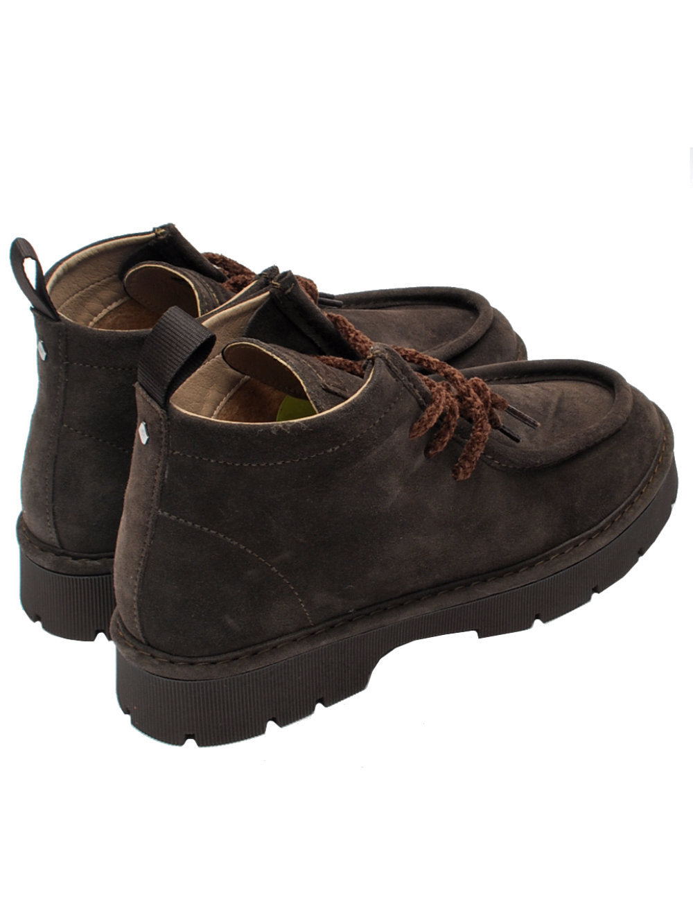 Panchic polacco lacci p99m002 ankle boot suede ebony ai24