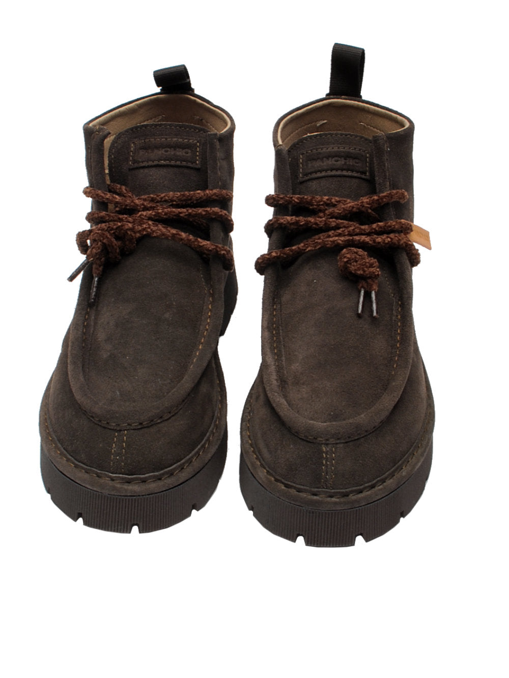 Panchic polacco lacci p99m002 ankle boot suede ebony ai24