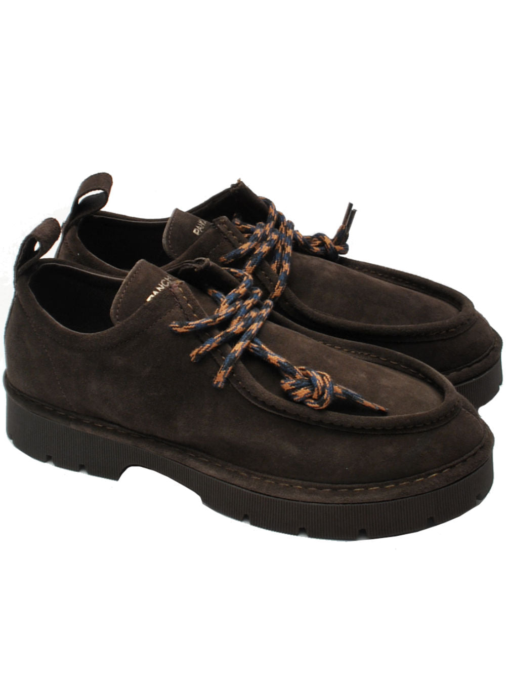 Panchic scarpa lacci p99m006 scarpa paraboot suede ebony ai24