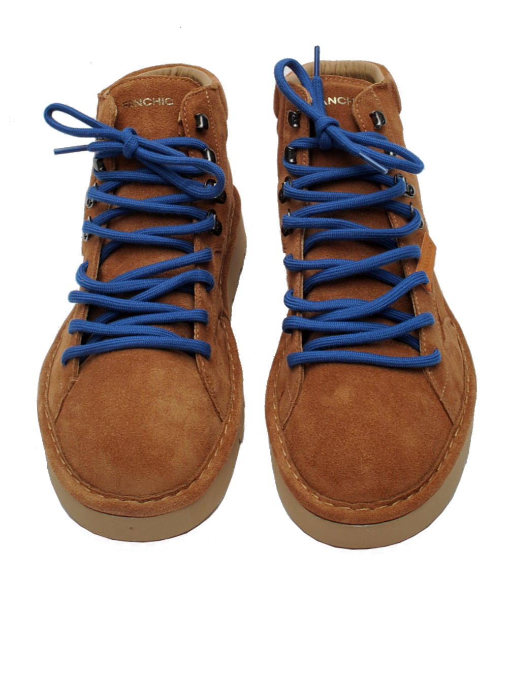Polacco Uomo Panchic P007 Clay Ankle Boot - Suede Cognac Ai26