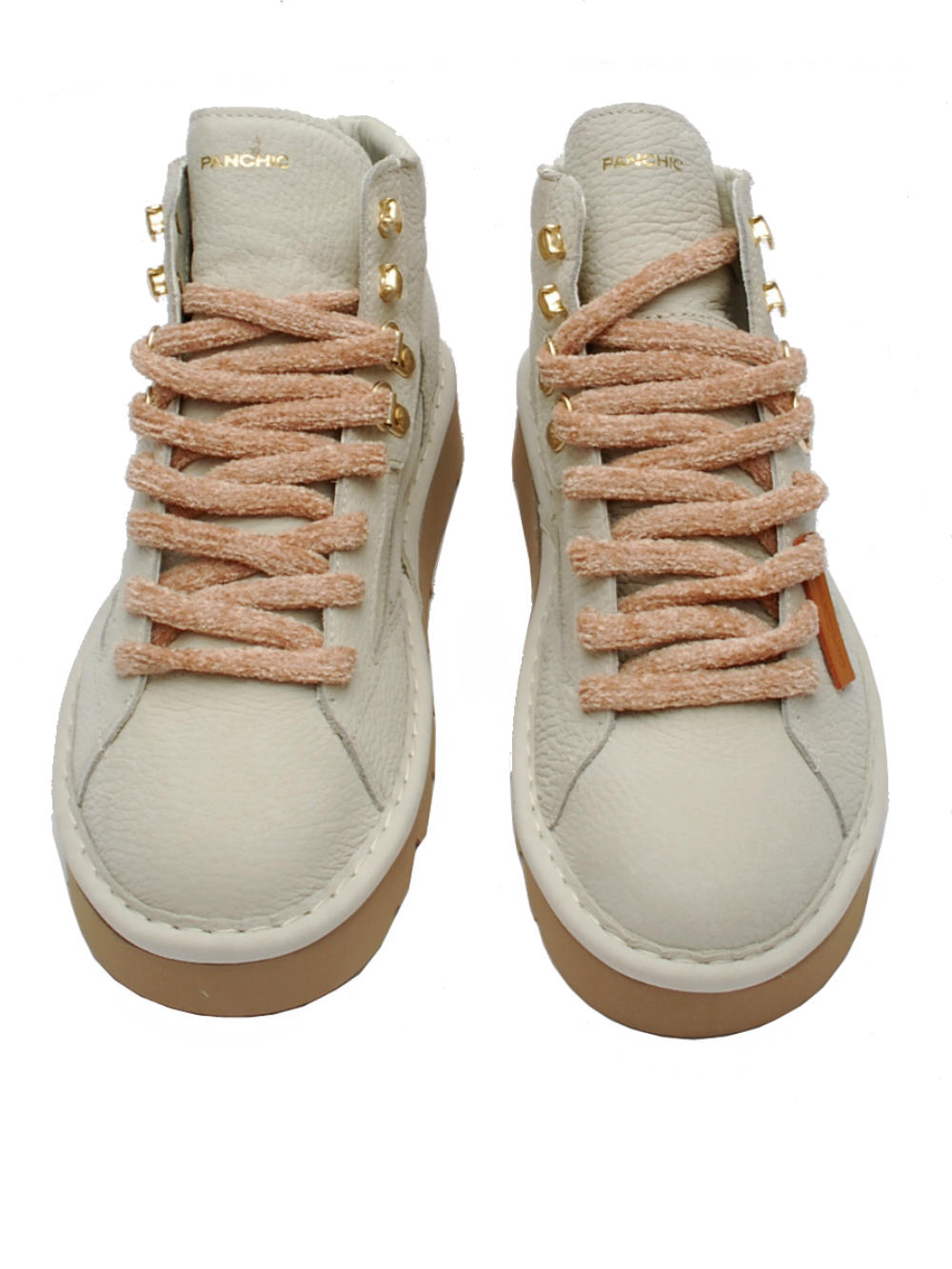 Polacco Donna Panchic P007 Clay Ankle Boot Ivory Ai26