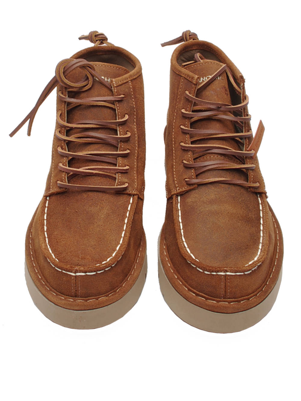 Polacco Barca Uomo Panchic P019 Reef Ankle Boot - Suede Cognac Ai26