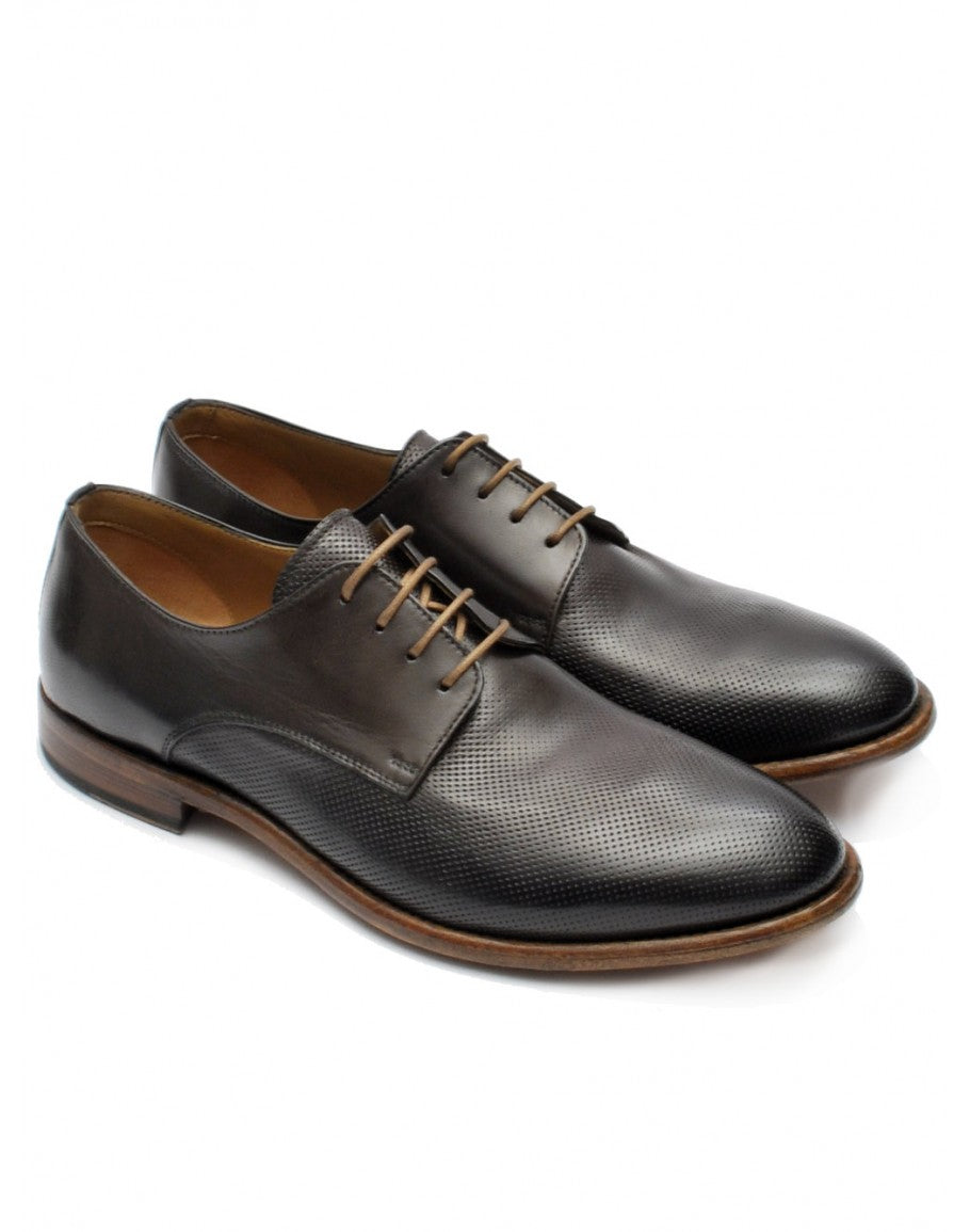 PIERO CASARI DERBY LACCI 035 CHOCCOLATE SS23