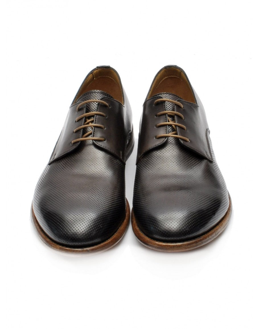 PIERO CASARI DERBY LACCI 035 CHOCCOLATE SS23