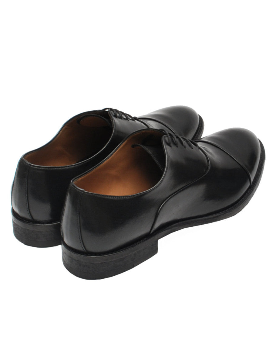 Scarpe Francesine Uomo Piero Casari 050 Nappa Nera Pe25 - Calzature Nucca