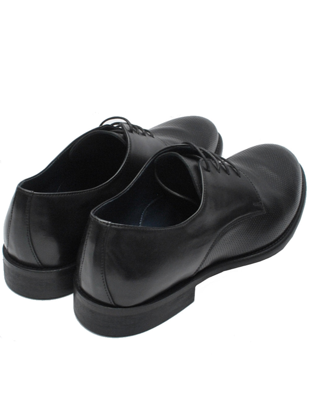 Scarpe Allacciate Uomo Piero Casari 035 Nappa Nera Pe25 - Calzature Nucca