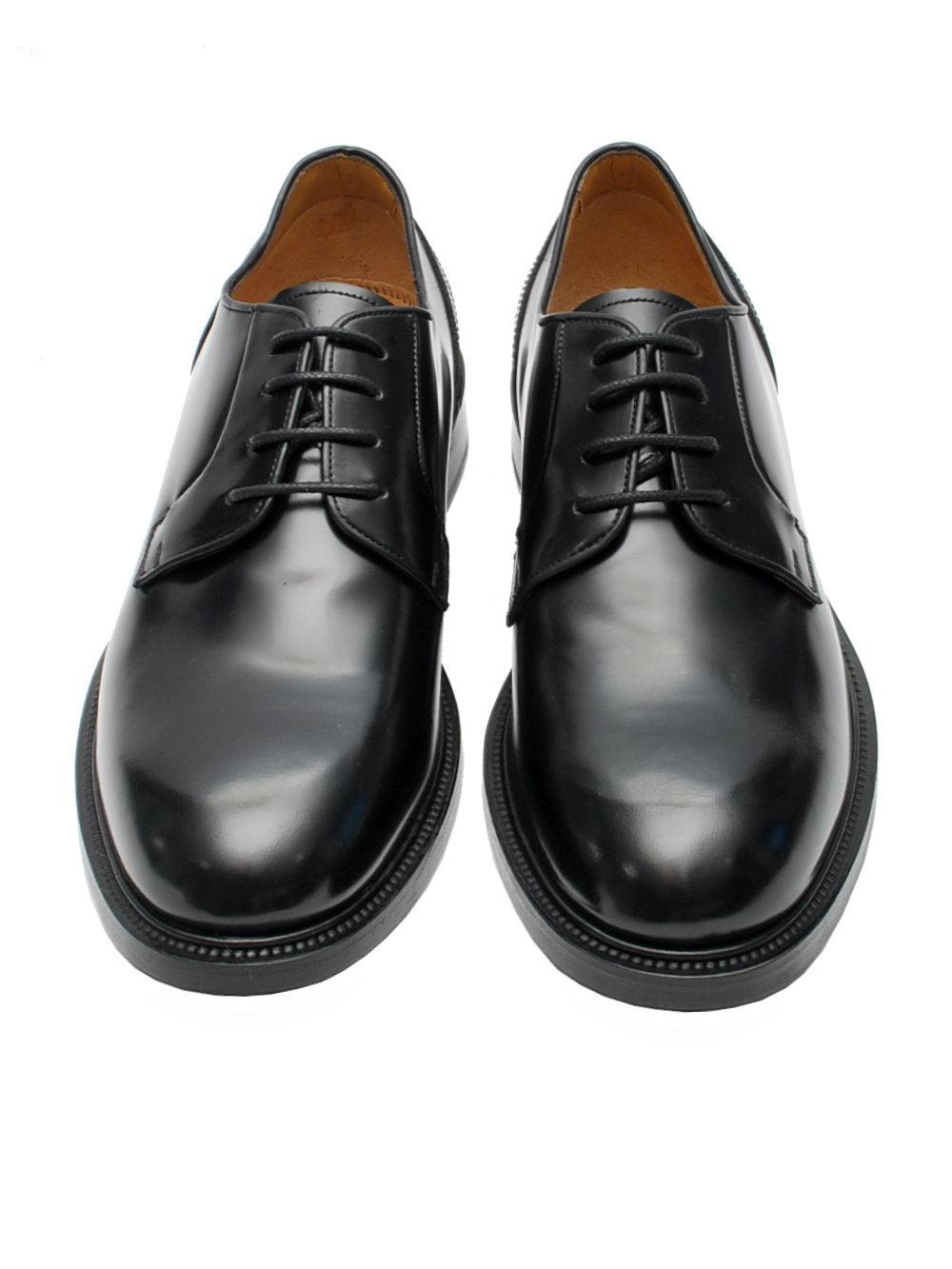 Derby Uomo Piero Casari 242 - Vitello Spazzolato Nero Ai25 - Calzature Nucca